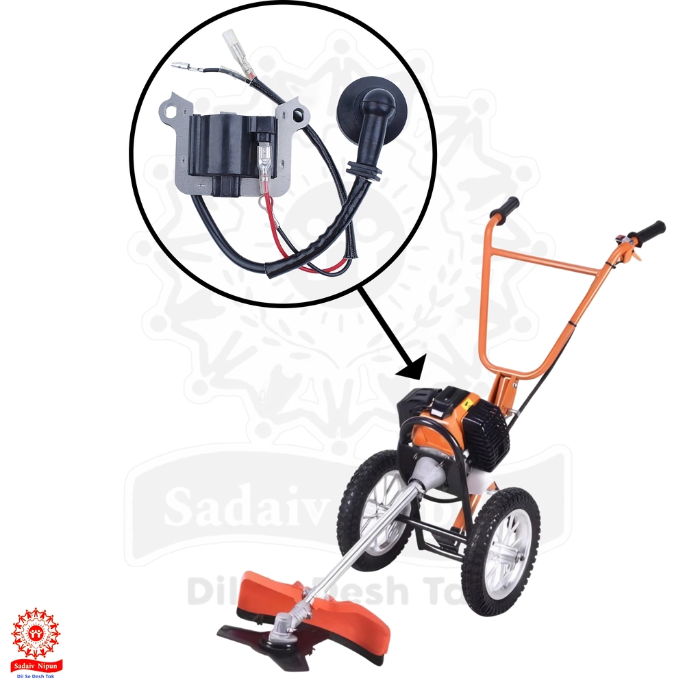 Pd- 0311 High-quality Ignition Coil (52cc) For 2-stroke Grass Trimmers - Reliable Replacement Part For Side And Backpack Brush Cutters - Capacity: 100 Pcs/hr