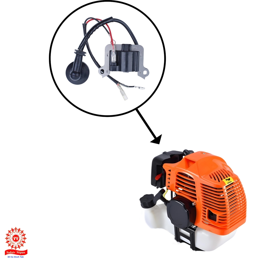Pd- 0311 High-quality Ignition Coil (52cc) For 2-stroke Grass Trimmers - Reliable Replacement Part For Side And Backpack Brush Cutters - Capacity: 100 Pcs/hr