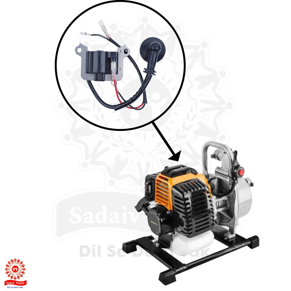 Pd- 0311 High-quality Ignition Coil (52cc) For 2-stroke Grass Trimmers - Reliable Replacement Part For Side And Backpack Brush Cutters - Capacity: 100 Pcs/hr