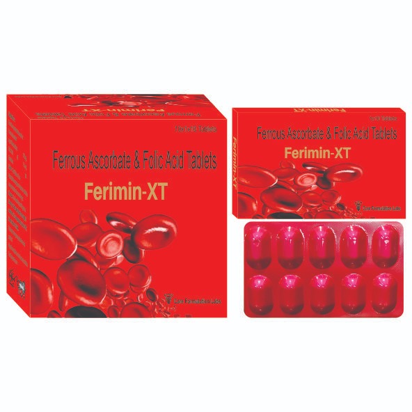 Ferrous Ascorbate & Folic Acid Tablet - Drug Type: General Medicines