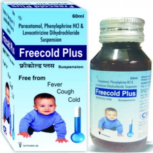 Paracetamol ,Phenylephrin HCL & Levocetrizine Dihydrochloride suspension