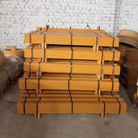 Excavator Grader Blade - Metal, Customized Dimensions, Yellow | Eco-friendly Design For Grading And Leveling Projects