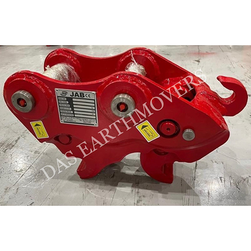 Excavators Quick Coupler - Color: Red