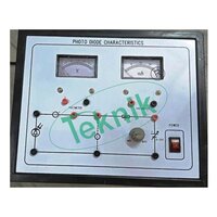 PHOTODIODE CHARACTERISTICS APPARATUS WITH ALUMINUM PANEL & SQUARE METERS