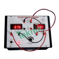 Photodiode Characteristics Apparatus With Aluminum Panel & Digital Panel Meters