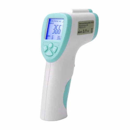 Infrared Digital Thermometer - Color: White