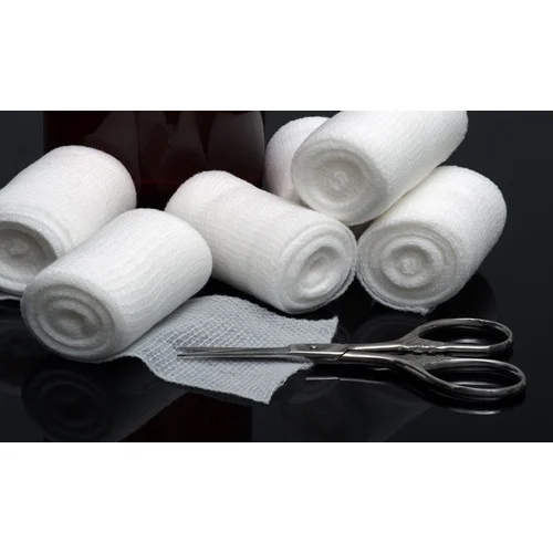 Gauze Cotton Bandage - Color: White