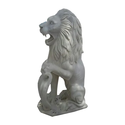 Marble Lion Statue