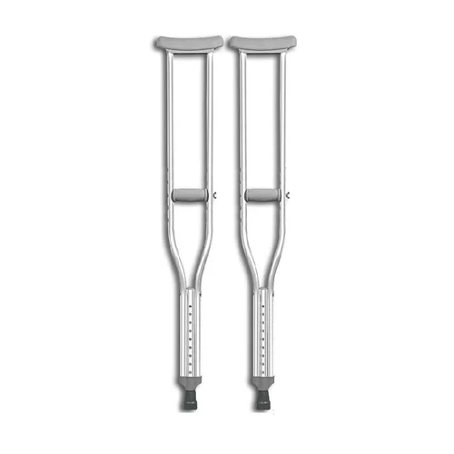 Aluminium Underarm Crutches - Material: Aluminum