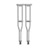 Aluminium Underarm Crutches - Material: Aluminum
