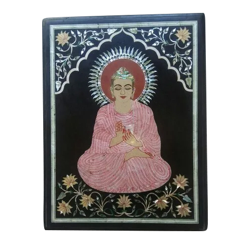 Marble Spiritual Buddha Painting