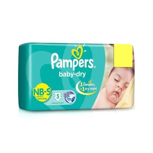 Pampers Baby Diapers - Color: White