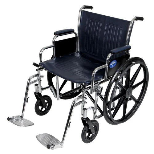 Manual Wheel Chair - Frame Finish: Powder Coated