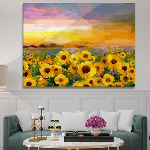 Canvas Painting - Customized Size, Classical Style | Printed on High-Quality Canvas, Frame Color as Per Requirement