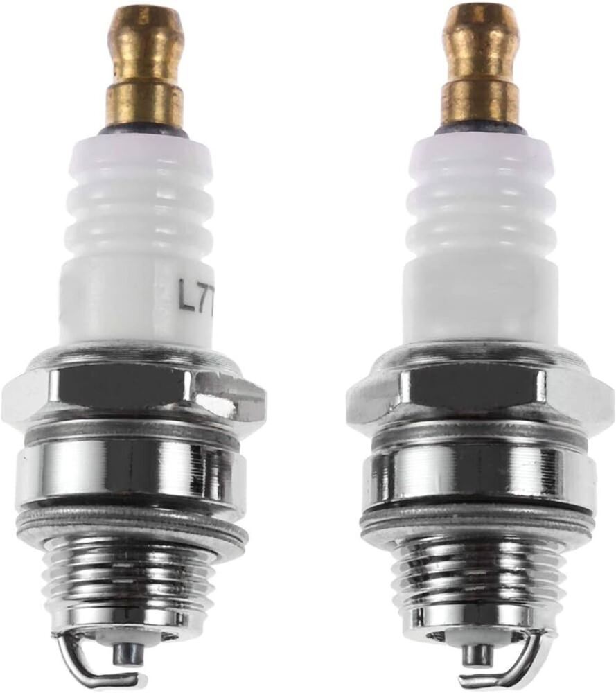 Pd-0028 High-quality Spark Plug (52cc) For 2-stroke Grass Trimmers - 12x6x2 Cm, White , Reliable Spark Delivery For Smooth Ignition And Enhanced Engine Efficiency