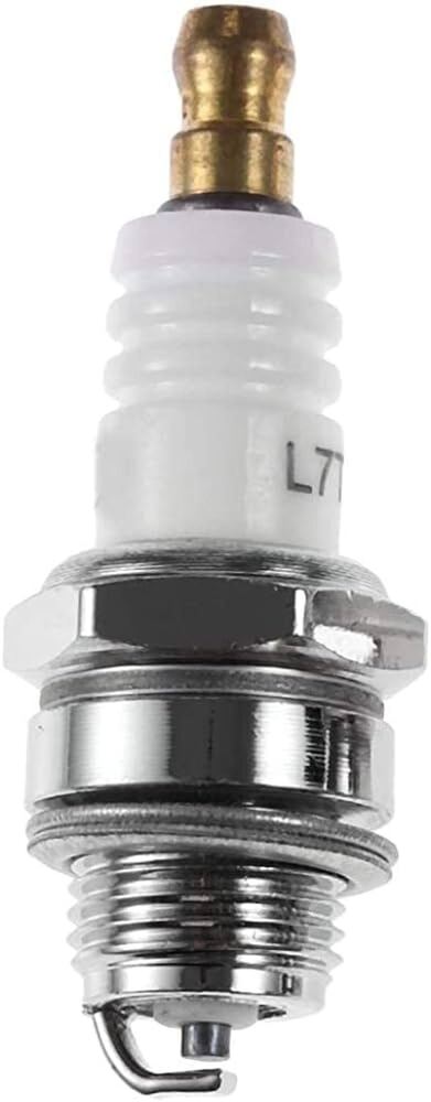 Pd-0028 High-quality Spark Plug (52cc) For 2-stroke Grass Trimmers - 12x6x2 Cm, White , Reliable Spark Delivery For Smooth Ignition And Enhanced Engine Efficiency