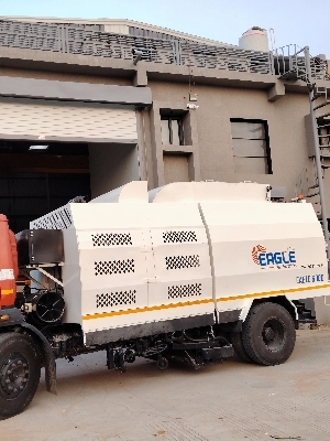 Mechanical Broom Sweeper Machine