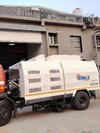 Mechanical Broom Sweeper Machine - Color: White