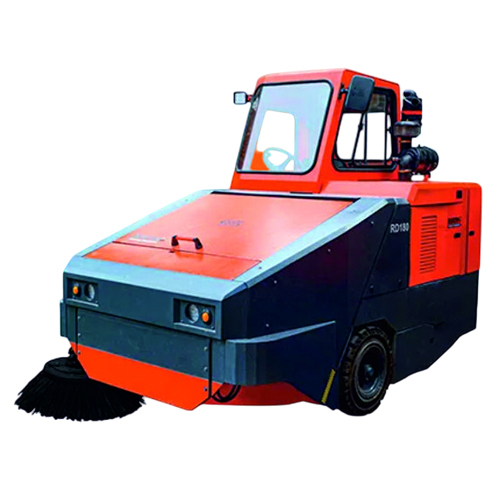 Ride On Sweeper Machine - Color: Orange