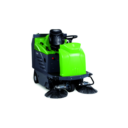 Battery Operated Ride On Sweeper Machine - Color: Green