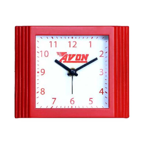 Promotional Wall Clock - Color: Red