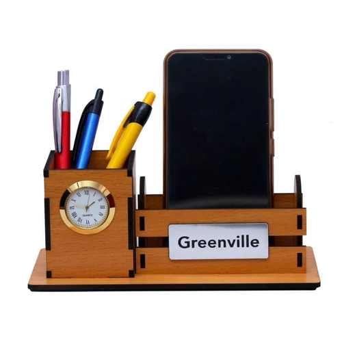 Wooden Pen Stand - Application: Office