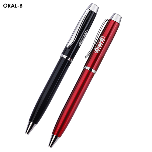 Oral-B Printed Pen - Color: Black And Red