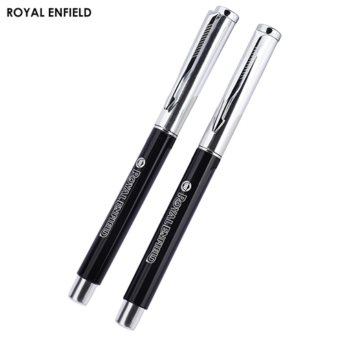 Royal Enfield Printed Pen - Color: Black