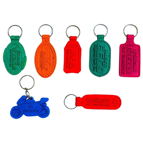 Plastic Die Moulding Pvc Keychain - Color: Multi