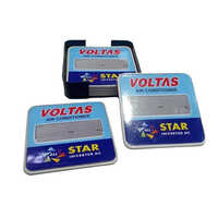 Promotional Plastic Tea Coaster - Color: Blue