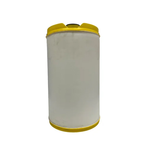 25 Ltr White And Yellow Full Round Carboy - Hardness: Rigid