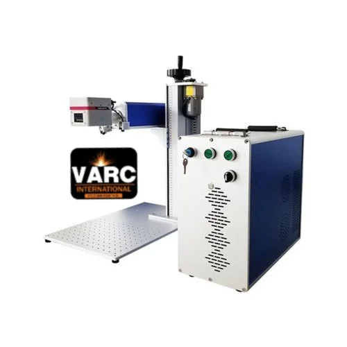 FRP Laser Marking Machine - CO2 Laser, 230 V Power Supply | High Accuracy, Durable, Available in Silver or Blue