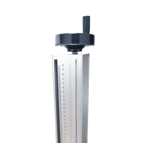 Manual Axis Column - Aluminium H-500 | Polished Silver Finish, Industrial Usage, Warranty Included