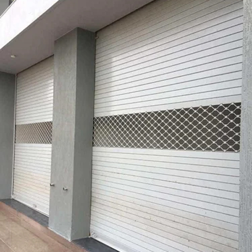 Iron Grill Rolling Shutter - Color: As Per Requirement