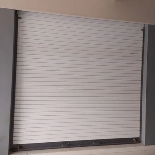 Manual Powder Coated Rolling Shutter - Color: As Per Requirement