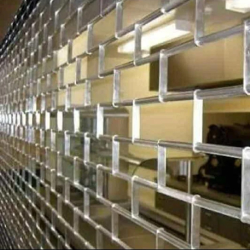 Stainless Steel Grill Rolling Shutter - Color: As Per Requirement