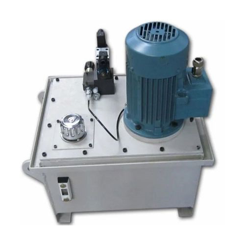 Mild Steel Hydraulic Power Pack - Color: Grey