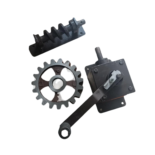 Mild Steel Rolling Shutter Gear Box - Color: Black