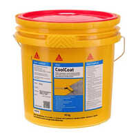 Sika Cool Coat - Industrial Liquid Coating, 99% Purity, Elegant White Finish | Superior Waterproofing & Grade A Protection