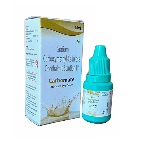 Carbomate Lubricant Eye Drops - Ingredients: Sodium Carboxymethylcellulose 0.5 %