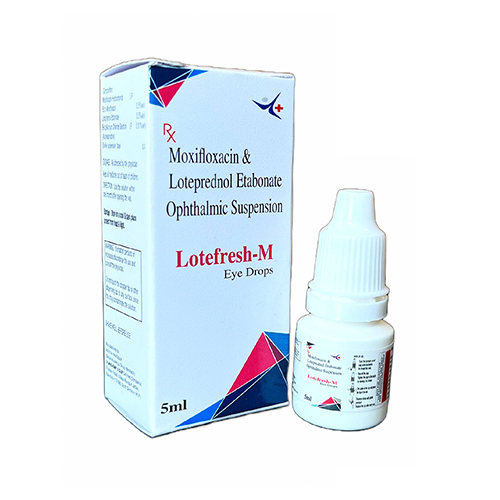 Lotefresh M Eye Drops - Ingredients: Loteprednol 0.5% +Moxifloxacin Hcl 0.5%