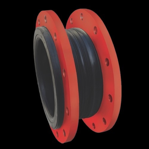 Resistoflex Neoprene Lined Rubber Expansion Joint - Pn-16 With Retaining Ring & Control Unit | Durable, Flexible, High-performance Design