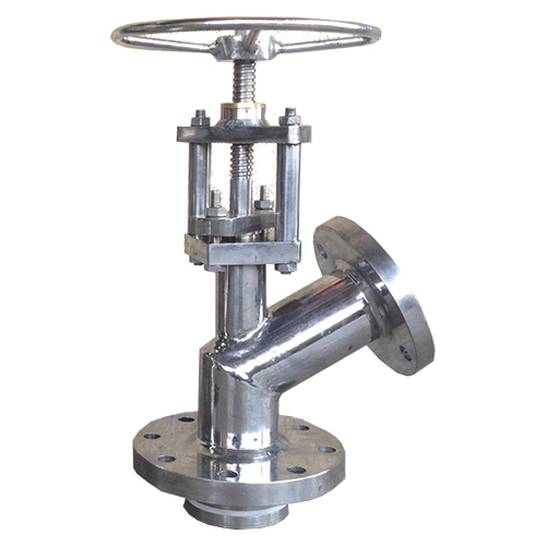 Industrial Y-Type Flush Bottom Tank Valve - Application: Chemical Processing