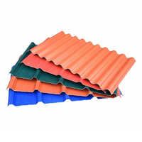 Upvc Tile Roof Sheet - 14ft/12ft/10ft/8ft Length, 2.5mm Thickness , Zig Zag Pattern, Solid Material Suitable For Residential & Commercial Use