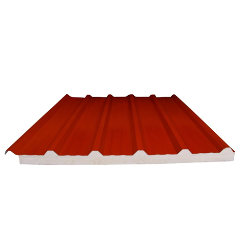 40 Mm Puf Roof Panel - Pattern: Plain