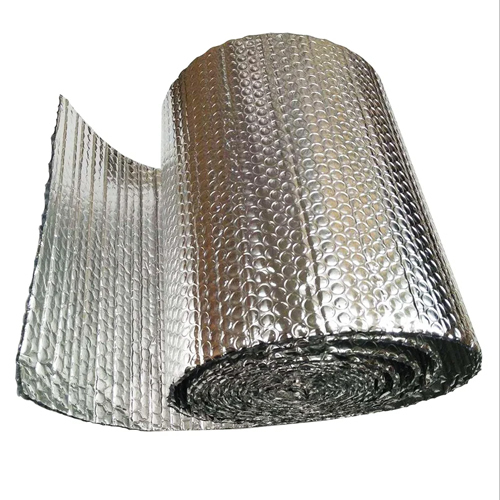 Bubble Silver Wrap Insulation Material - Aluminium, 1.5 x 30 Meters, Silver Color, 8mm Thickness | Optimized for Industrial Applications, Enhanced Heat Retention and Energy Efficiency