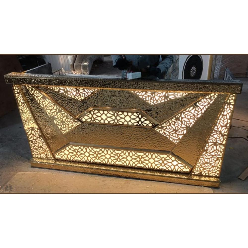 Modern Design Steel Wedding Display Counter - Power Source: Not Required