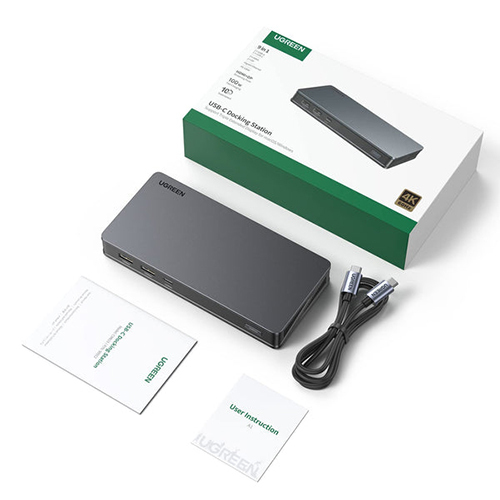 01_Ugreen Revodok Pro 209 9-In-1 4K Hdmi Universal Docking Station - Color: As Per Requirement