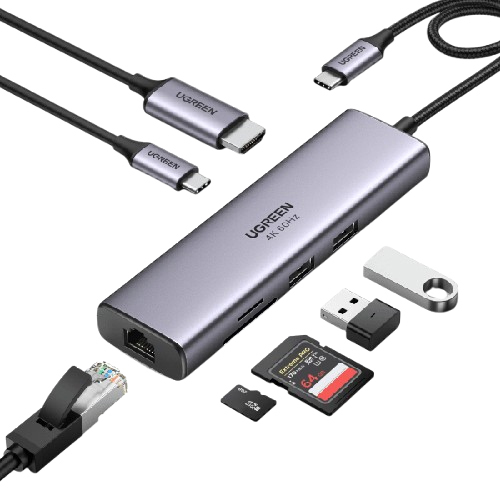 01_7-in-1 4K HDMI USB C Hub