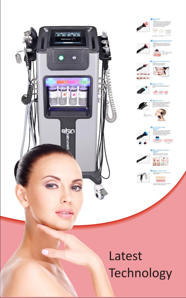 Hydra Star With Hydra Facial - Color: White